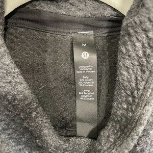 Lululemon Black Sweatshirt